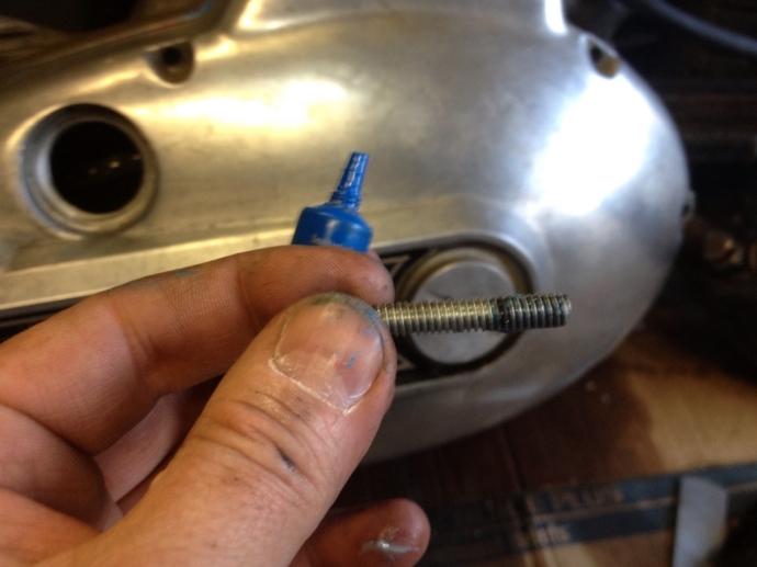 harley primary case screws lock tite